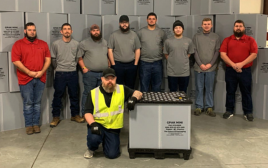 Sapper Plastics Team in Piketon, Ohio